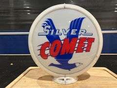 Silver Comet Gas Pump Globe