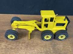 (2) Tonka Road Grader + Crawler Loader Backhoe