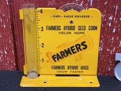 (2) Farmers Hybrid Rain Gauge + Pin