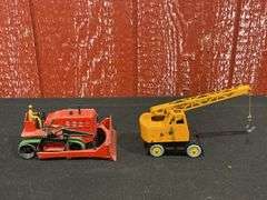 (2) Blaw Know Crawler + Coles Crane Dinky