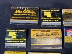 (12) Caterpillar Matchbooks