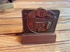 (4) John Deere Calendar Medallions