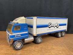 (2) IH Transtar Eagle + ShopKo Semis Ertl