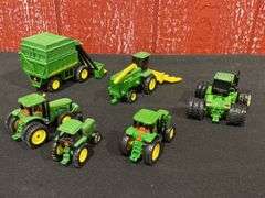 (6) 1/64 John Deere