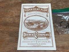 (2) 1/16 John Deere Waterloo Boy + Gilpin Plow