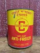 (4) Anti-Freeze, Linseed Oil + Car Wash Cans