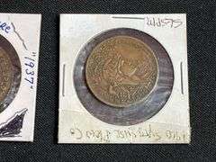 (2) John Deere + Syracuse Chilled Plow Coins