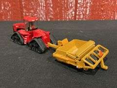 (2) 1/64 Case-IH STX450 + Scraper Ertl