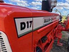 1962 Allis Chalmers D17 Series III Gas