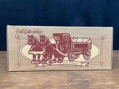 (2) Horse + Wagon Sets NIB