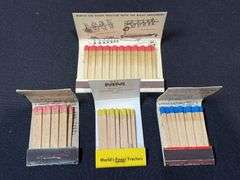 (4) MM Matchbooks