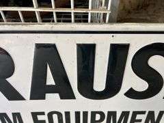 Krause Farm Equipment Sign
