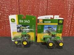 (2) 1/64 John Deere 8R 340 + 9410R NIB Ertl
