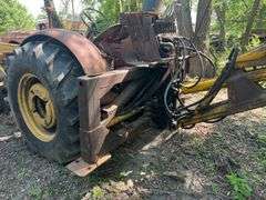 Massey Harris Tractor With Loader And Backhoe