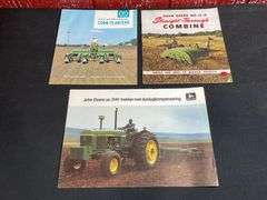 (3) John Deere Sales Literature