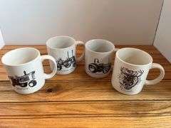 (4) John Deere Service Mugs