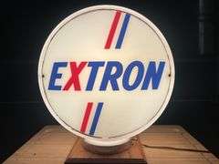 Extron wide body Milk Glass Gas Globe
