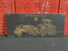 1987 John Deere 150th Anniversary Tractor Sales Award