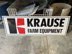 Krause Farm Equipment Sign