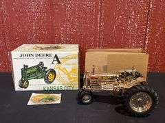 1/16 John Deere A Kansas City Gold NIB Ertl