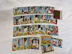 Lot of 1965 & 1966 Topps Baseball Cards (McCarver, Drysdale, Stengel)