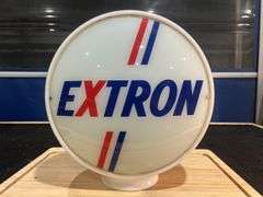 Extron wide body Milk Glass Gas Globe