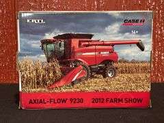 (2) 1/64 Case-IH 9230 Combine Black Farm Show + IH 1460 Combine NIB Ertl
