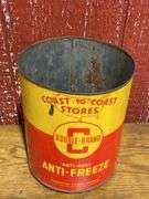 (4) Anti-Freeze, Linseed Oil + Car Wash Cans
