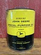 (3) John Deere Oil Cans