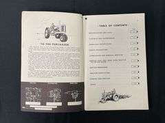 (2) John Deere 60 + 70  Operator Manuals