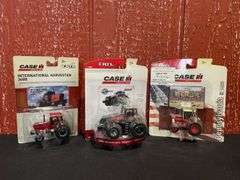 (3) 1/64 Case-IH + IH Tractors NIB Ertl