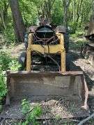 Massey Harris Tractor With Loader And Backhoe