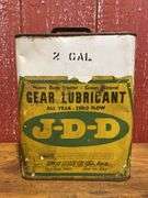(3) John Deere Oil Cans