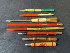 (8) Case Pen, Pencils, Screwdriver