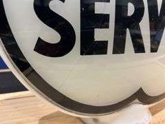 Cities Service Clover Glass Pump  Globe