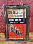 (4) Anti-Freeze, Linseed Oil + Car Wash Cans