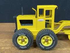 (2) Tonka Road Grader + Crawler Loader Backhoe