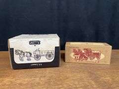 (2) Horse + Wagon Sets NIB