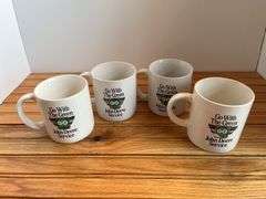 (4) John Deere Service Mugs