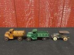 (3) Mack Trucks + Austin Car Arcade
