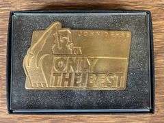 (4) John Deere Belt Buckles
