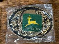 (4) John Deere Belt Buckles