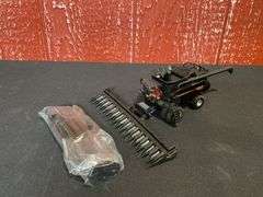 (2) 1/64 Case-IH 9230 Combine Black Farm Show + IH 1460 Combine NIB Ertl