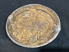 (3) John Deere Oil Can, Planter Lid, Toolbox