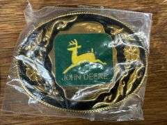 (4) John Deere Belt Buckles