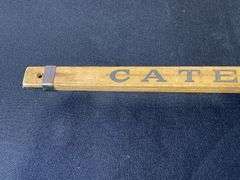 (7) Caterpillar Pens, Pencils, Yardstick, Envelope