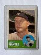 1963 Topps #200 Mickey Mantle New York Yankees