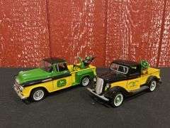 (2) 1/25 John Deere Trucks