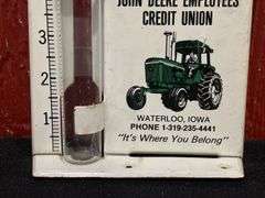 John Deere Employees Credit Union Rain Gauge