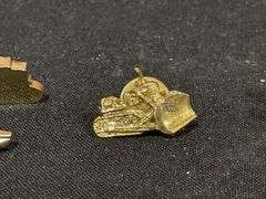 (3) AC Industrial Cuff Links + Pin